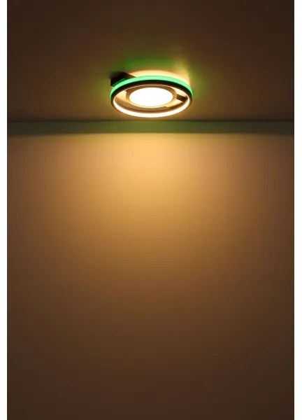 Plafonieră LED RGBW dimabilă GISELL LED/40W/230V Globo 41393-40 + telecomandă