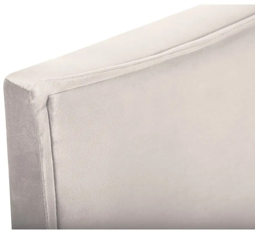 Tăblie de pat crem 140x120 cm Natalia – Milo Casa