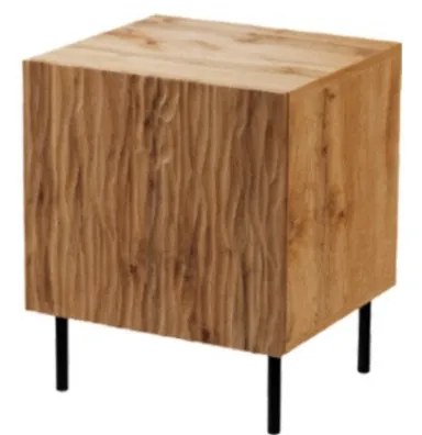Set 2 noptiere Lomaller (Stejar wotan + Negru) . 1105889
