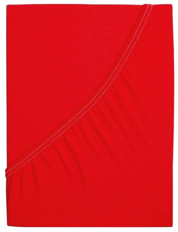 Cearșaf de pat 4Home jersey Ideal roșu , 70 x 140 cm, 70 x 140 cm