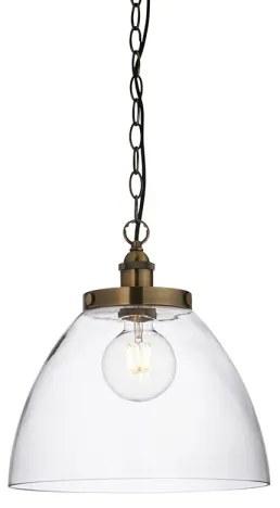 Lustră pe lanț Endon 102926 HANSEN 1xE27/10W/230V alamă