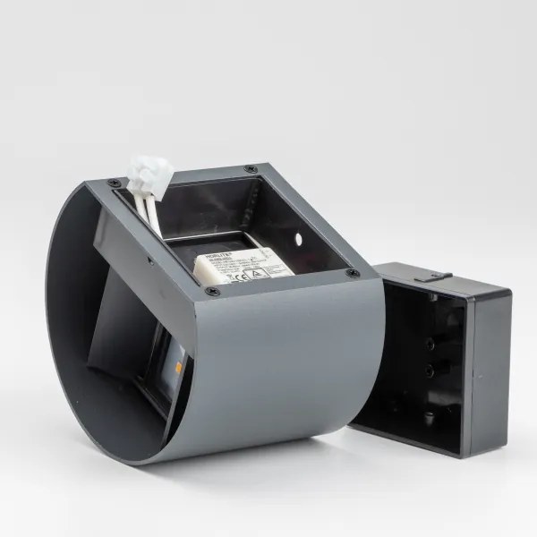 Aplică LED de exterior Brilagi RONDO LED/6W/230V antracit IP54