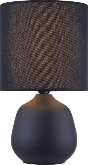 Brilliant - Lampă de masă AUREA 1xE14/20W/230V neagră