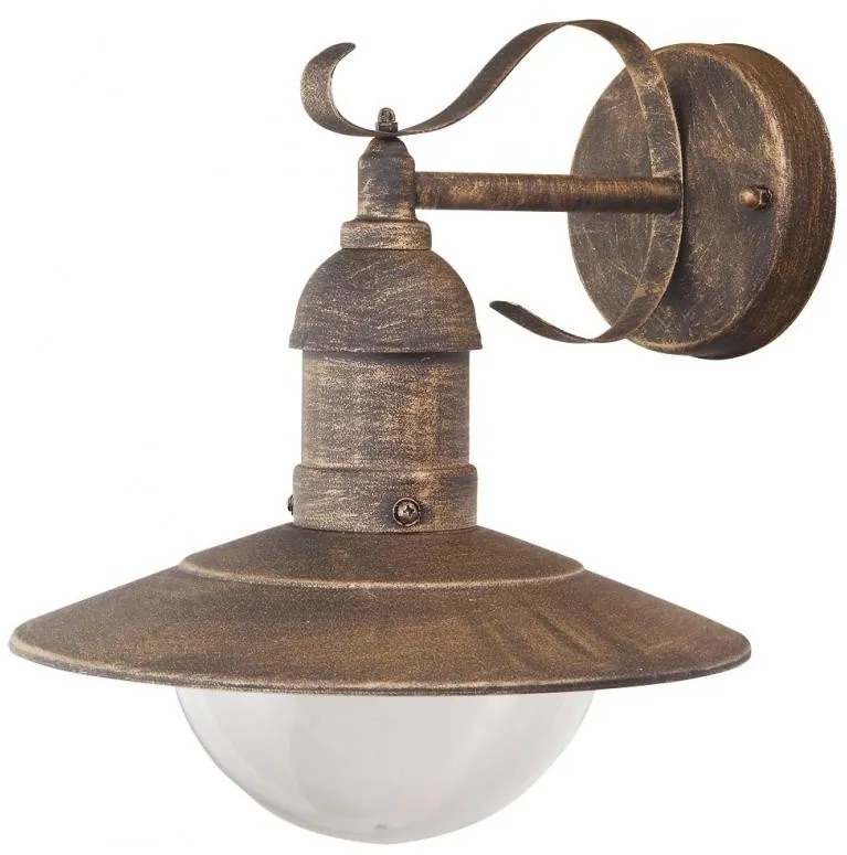 Aplica de perete exterior IP44, down light, auriu antic Oslo 8271 RX