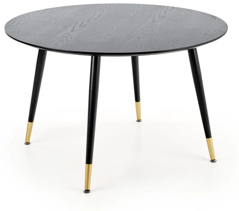 Masa Embos neagra - d120xh75 cm