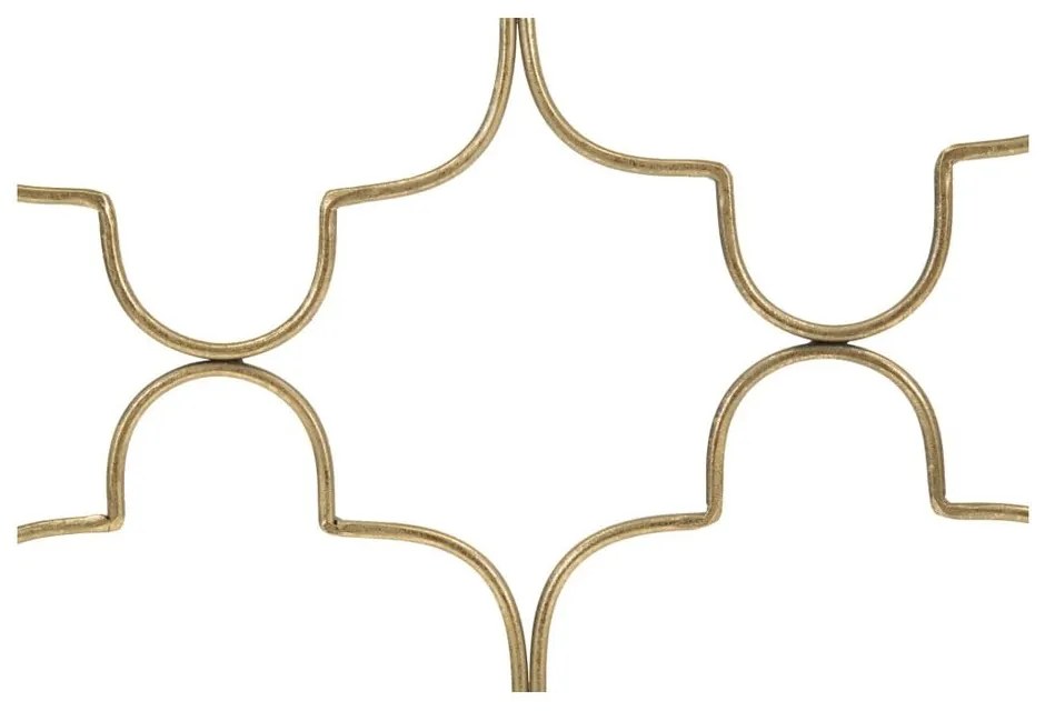 Masă consolă Mauro Ferretti Balcony, 112 x 31 cm, auriu