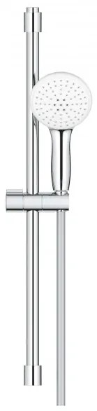 Set de dus, Grohe Tempesta 110, cu para 3 tipuri de jet, furtun si bara 60cm, crom, 27598003
