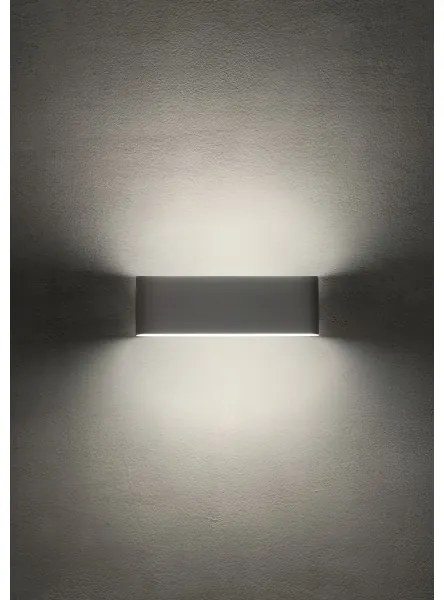 Redo 90452 - Aplica LED de exterior KLIPPE, 24W/230V, IP54, antracit