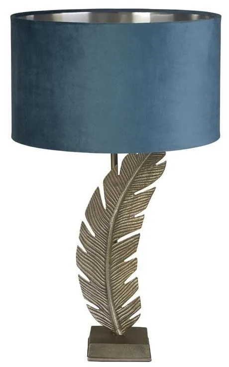 Veioza/Lampa de masa design lux elegant Belle argintiu/velvet