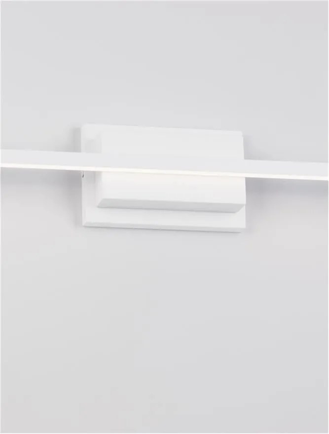 Aplica LED pentru oglinda / tablou AZURE alba L-120,5cm