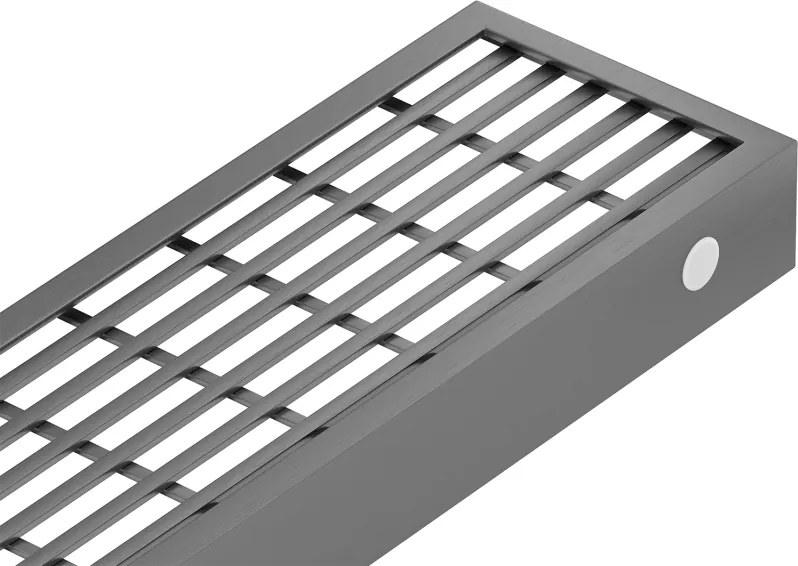 Mexen Flat M33 masca pentru scurgere liniară 50 cm, gun gray periat - 1E33050