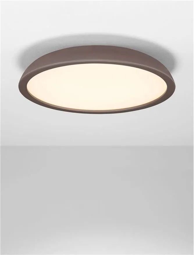 Lustra LED aplicata stil modern FELICIA maro 60cm