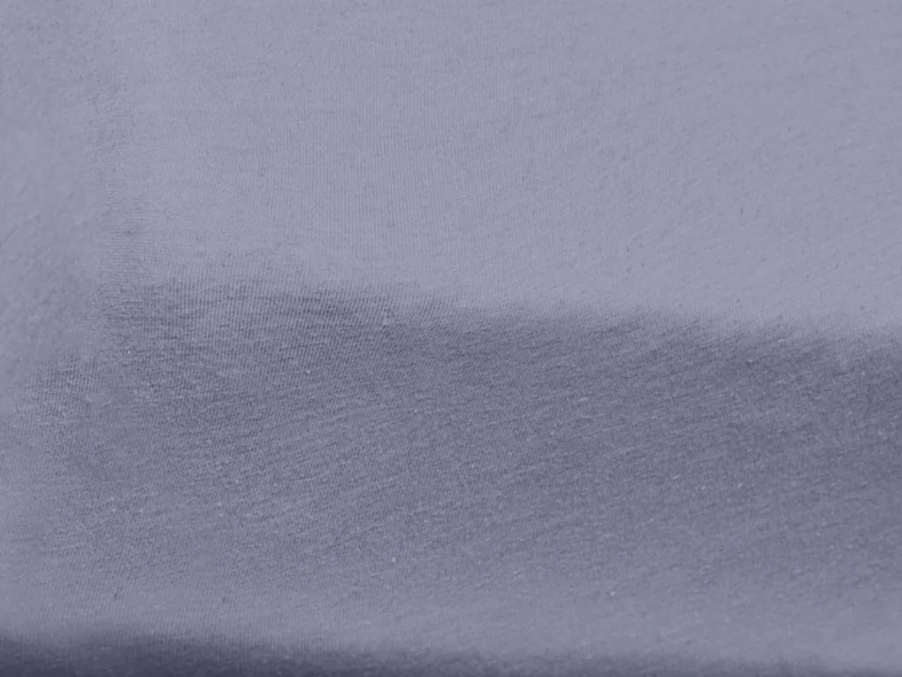 Cearceaf jersey pentru patut copii violet deschis 70 x 140 cm