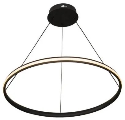 Lustră LED dimmabilă suspendată pe cablu, 55 W, 230 V, 3000–6500 K, Ø 60 cm, cu telecomandă