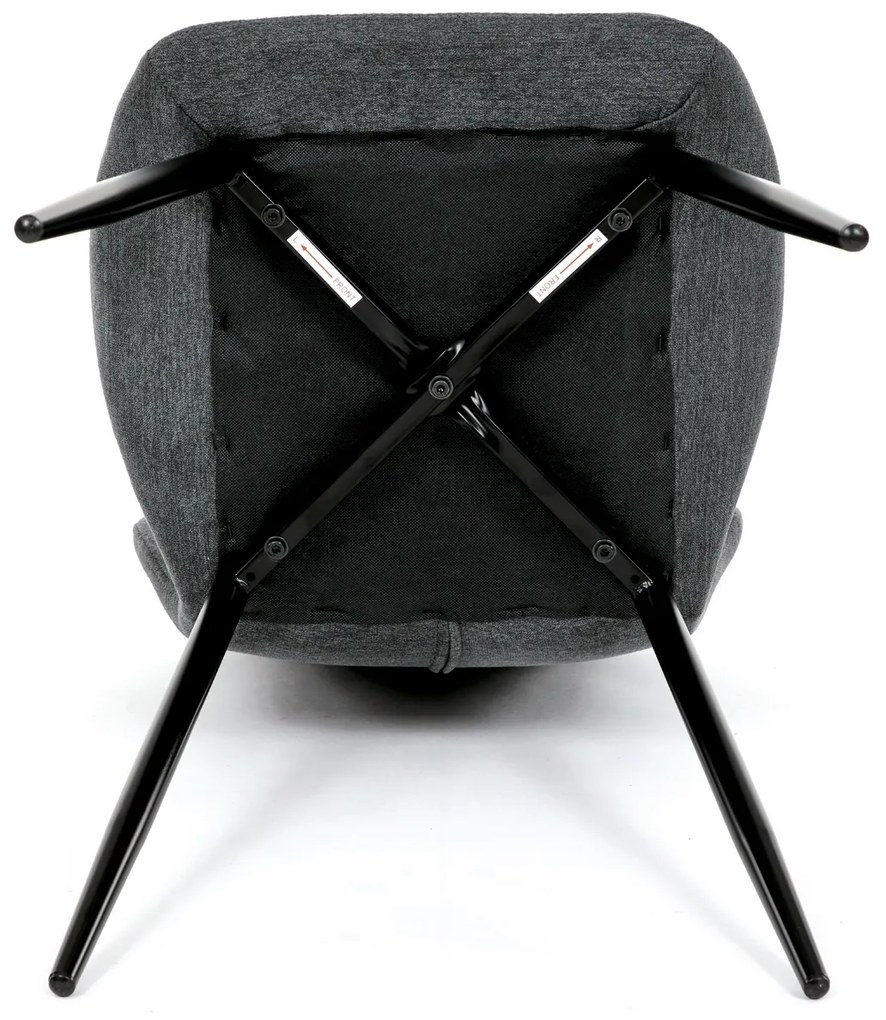 Set de scaune de sufragerie CT-285 GREY2, 4 buc.