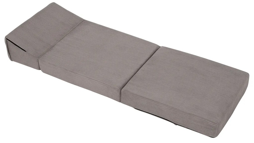 Scaun pliant/saltea PELOS, gri