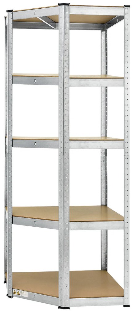 Raft de colt „Colt” 180 x 70 x 40-70 cm