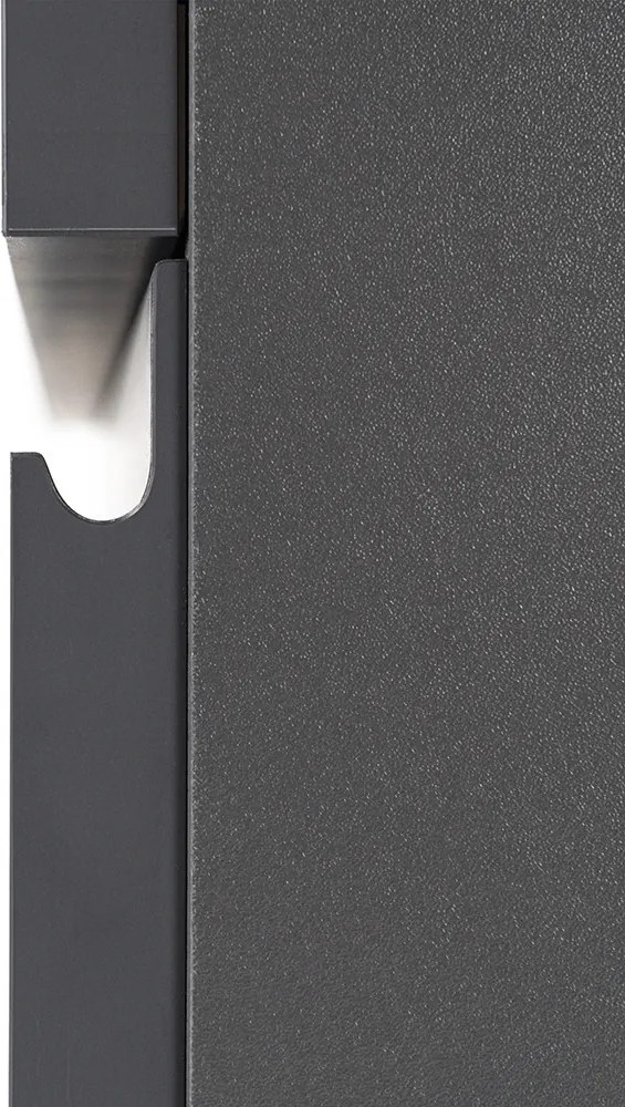 Vario Pull 80 dulap de bază cu chiuvetă antracit-antracit