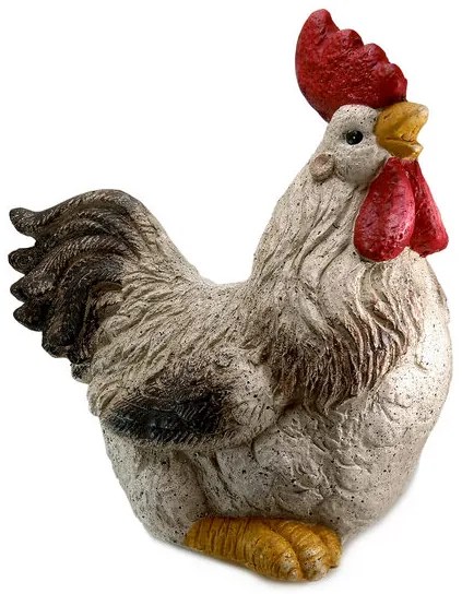 Decoratiune gradina, ceramica, cocos, 43x25.5x44 cm