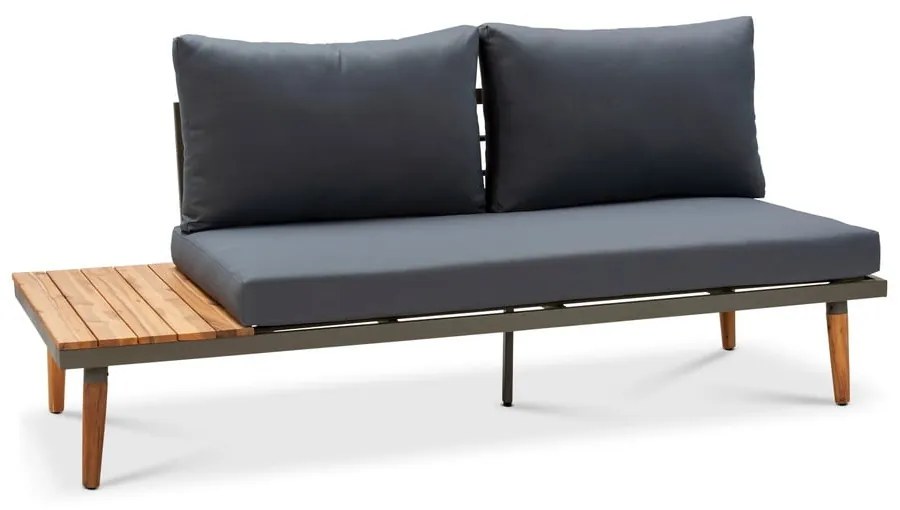 Canapea de grădină cu structură din lemn de acacia gri Lustio - Bonami Selection