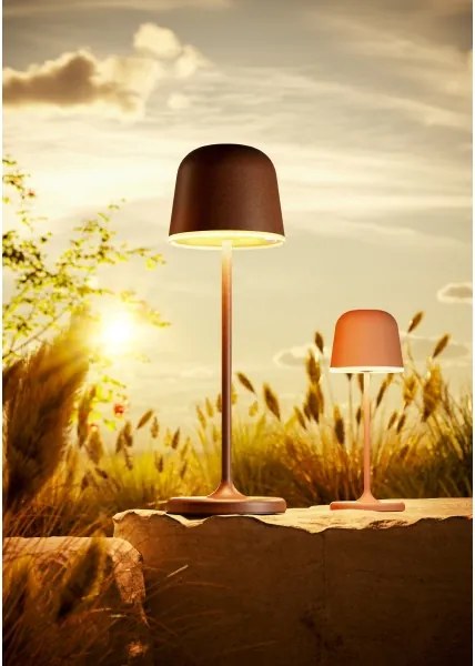 Eglo 901938 - Lampă de masă LED MANNERA-S, reîncărcabilă, dimabilă, pentru exterior, 1,8 W / 5 V, IP54, portocalie