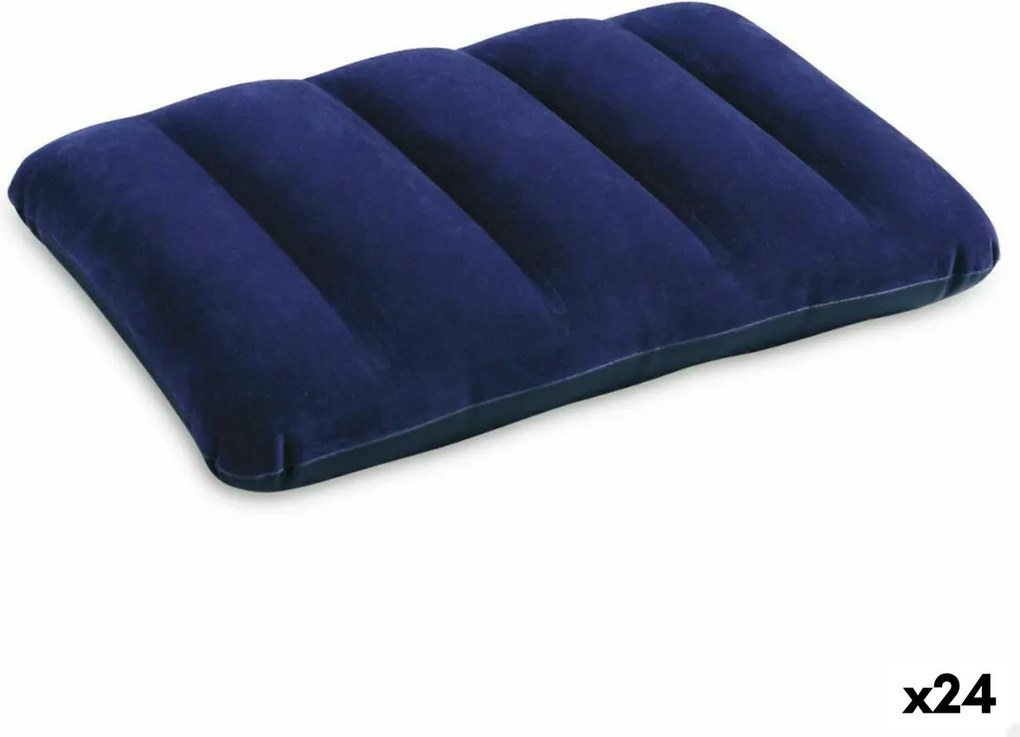 Perna Intex Downy Pillow Gonflabil Albastru 43 x 9 x 28 cm (24 Unități)