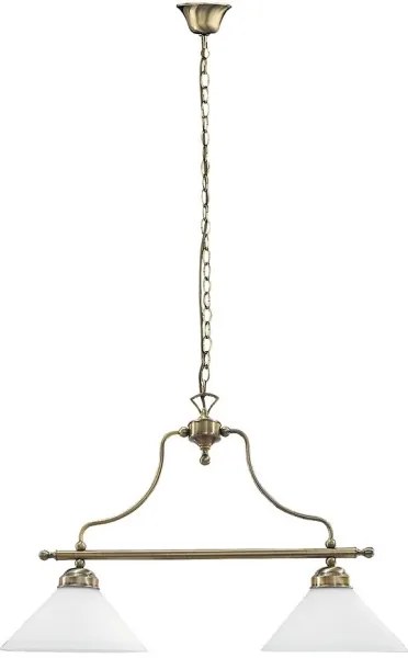 Abajur de rezervă din sticlă Rabalux MARIAN E27 alb