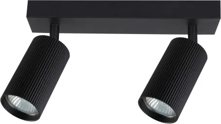Brilagi - Spot LED RGBW dimerizabil SELE MODERN, 2x GU10, 4,8W, 230V, negru