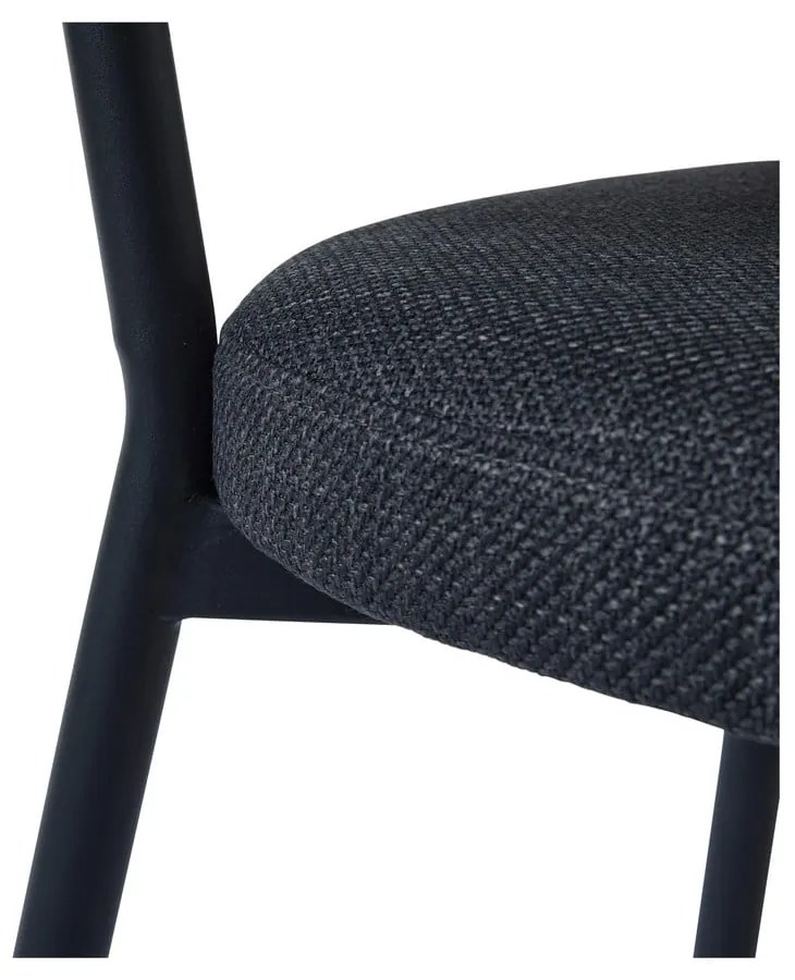 Scaun de dining gri închis Fowler – Unique Furniture