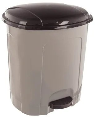 Coș de gunoi cu pedală Orion 5,5 l,  maro