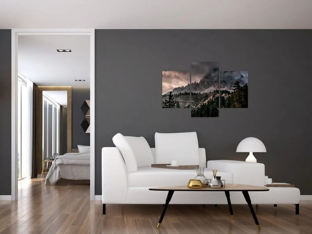 Tablou - Munții stâncoși (90x60 cm)