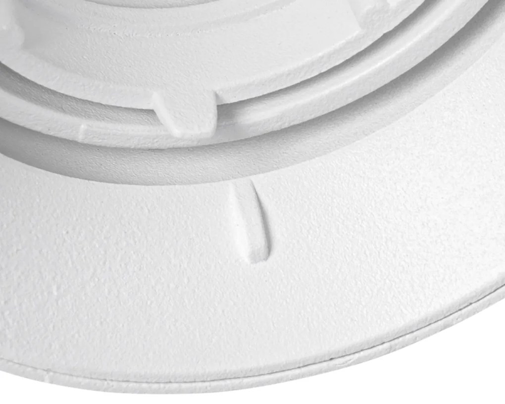 Spot modern încastrat alb GU10 rotund fără rama - Oneon