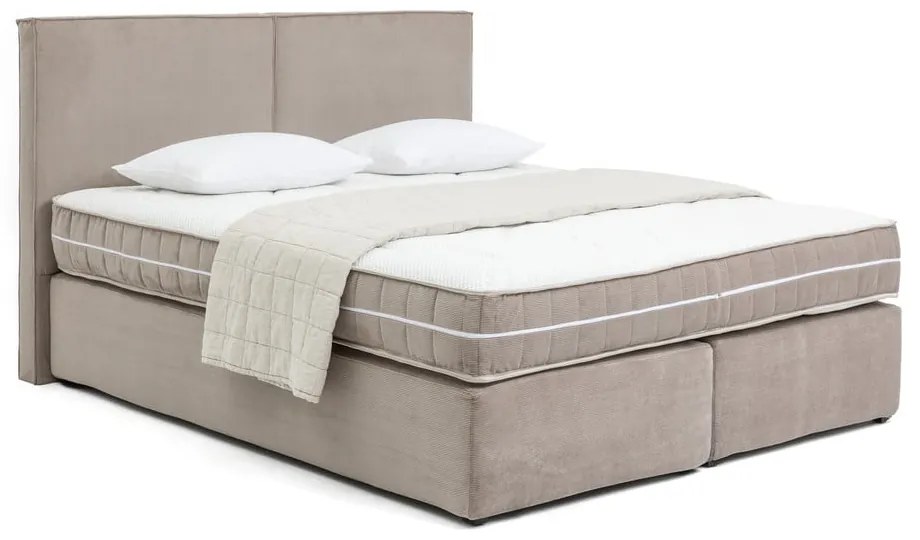 Pat boxspring taupe 180x200 cm Olia Bold – Bonami Selection