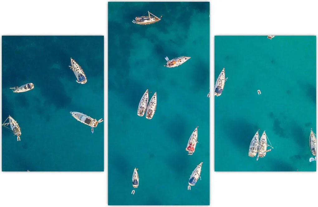 Tablou - Sailboats (90x60 cm)