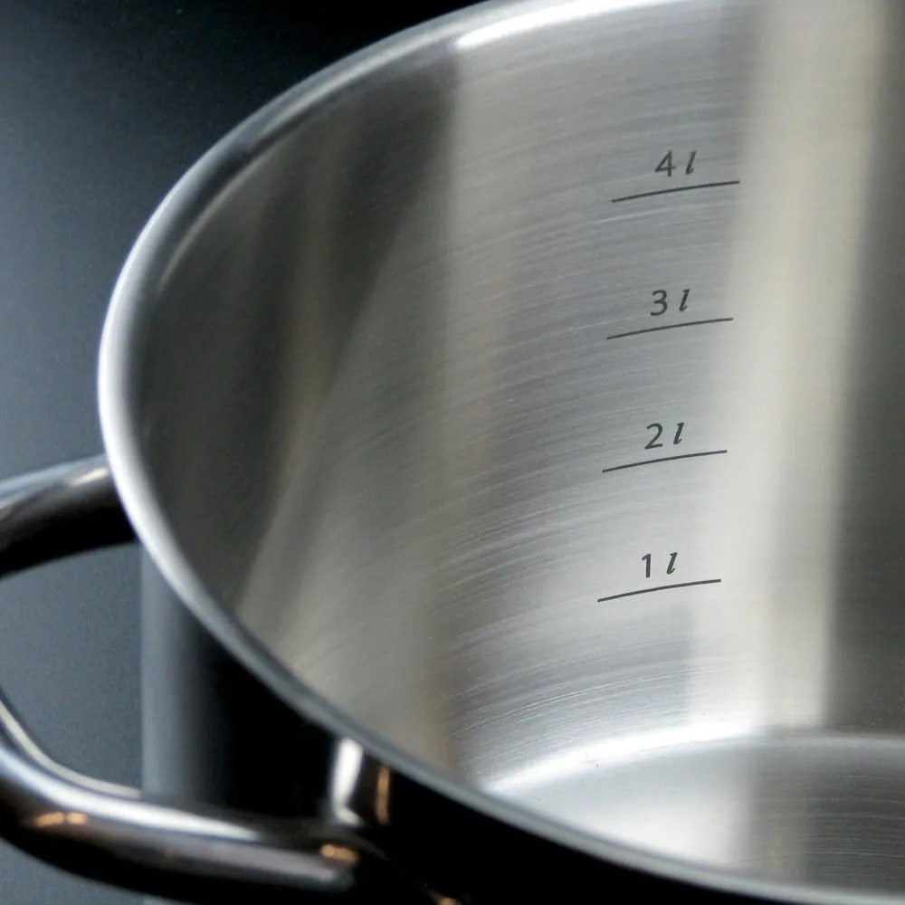 Set de vase pentru gătit 10 buc. din oțel inoxidabil President – Tescoma