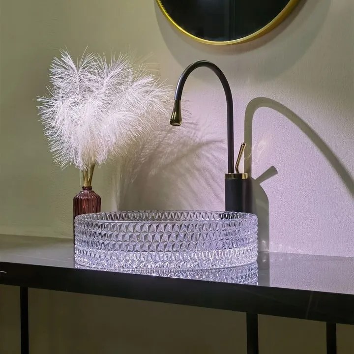 Lavoar pe blat Rea Cristal 39 Transparent