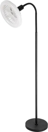 Rabalux 74031 - Lampă LED de podea cu ventilator Ø 30 cm 1xE27/16W/230V