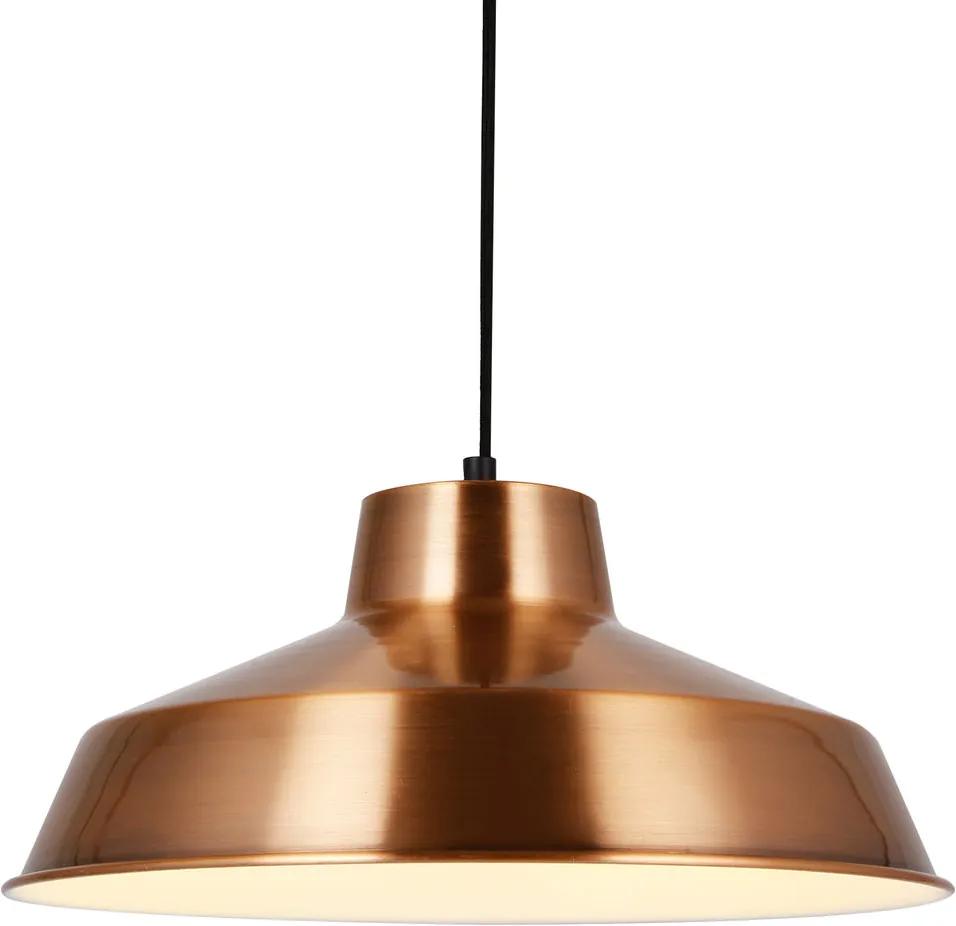 Lampa suspendata design decorativ – lampa plafon - aramiu -alb (1 x E27)