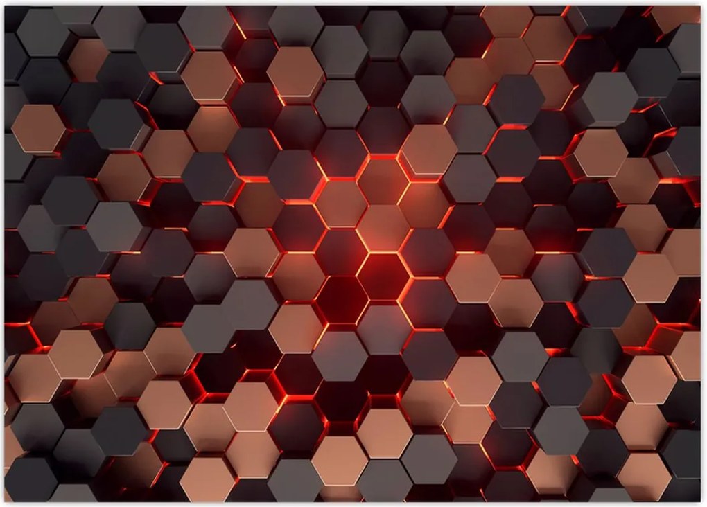 Tablou - Abstracția futuristă (70x50 cm)