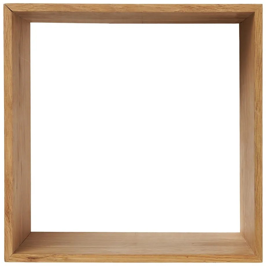 Raft în culoare naturală etajat din lemn de stejar 30 cm Lattoon – House Nordic