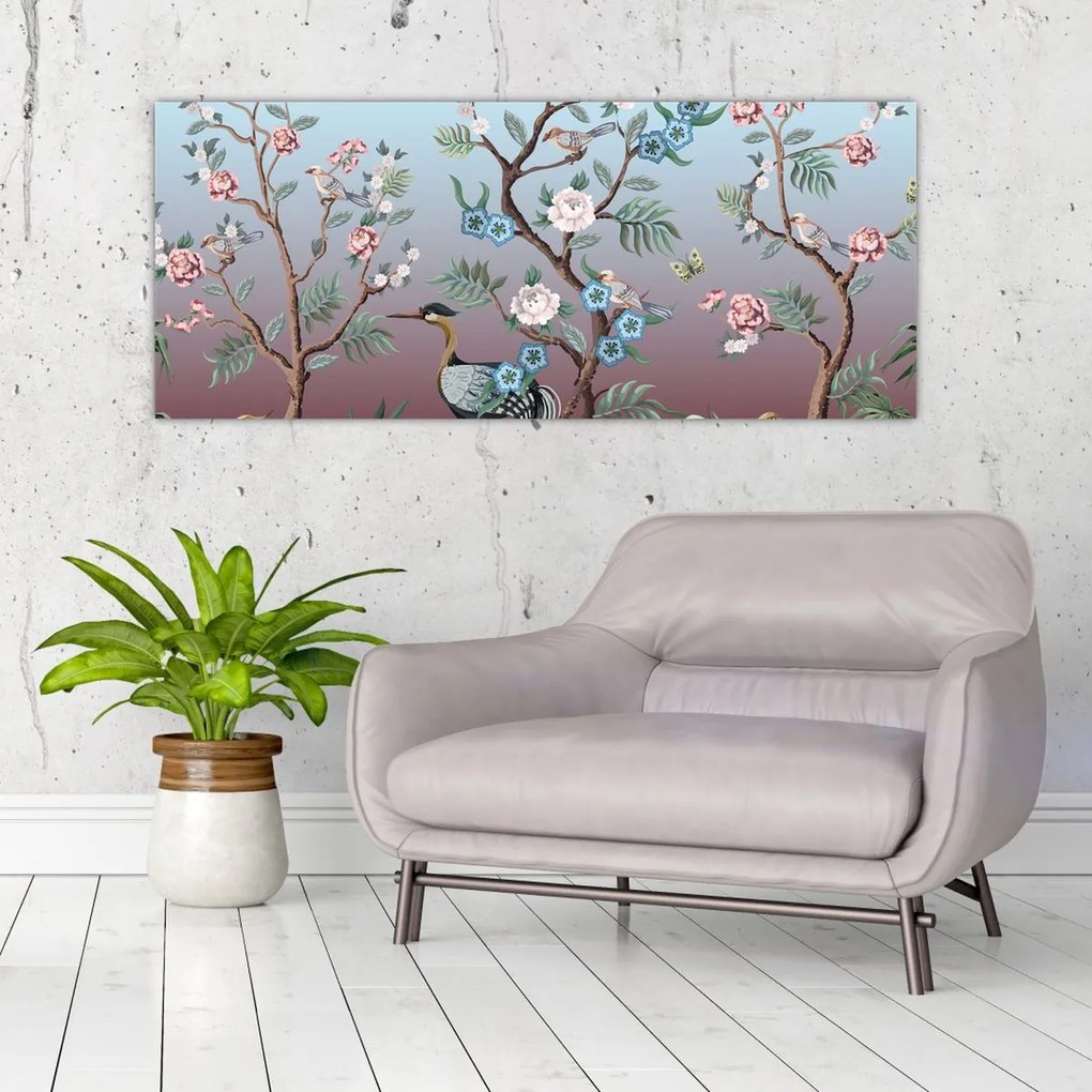 Tablou - Parcul Păsărilor (120x50 cm)