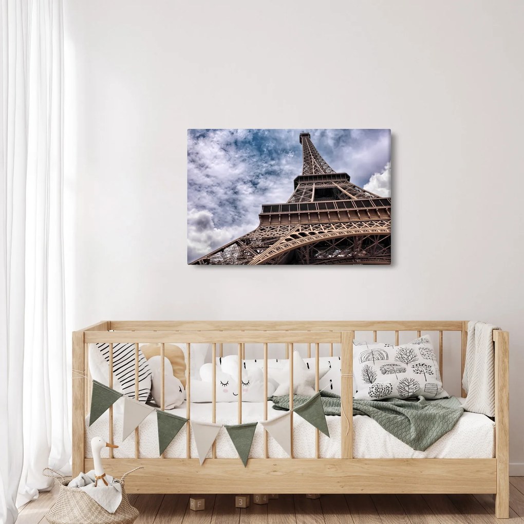 Tablou cu turnul Eifel (90x60 cm)