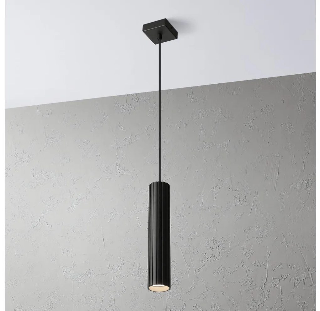 Brilagi - Lustră CRISPINA pe cablu 1xGU10/10W/230V neagră