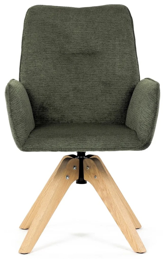 Scaun de sufragerie DCH-C2148 GRN2 cu materialimpermeabil