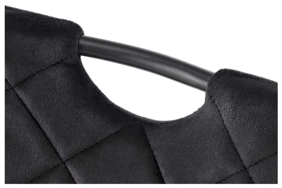 Scaun de bucătărie Lucaria, negru