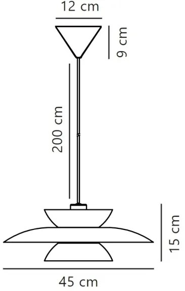 Lustră pe cablu Nordlux CARMEN 1xE27/40W/230V negru