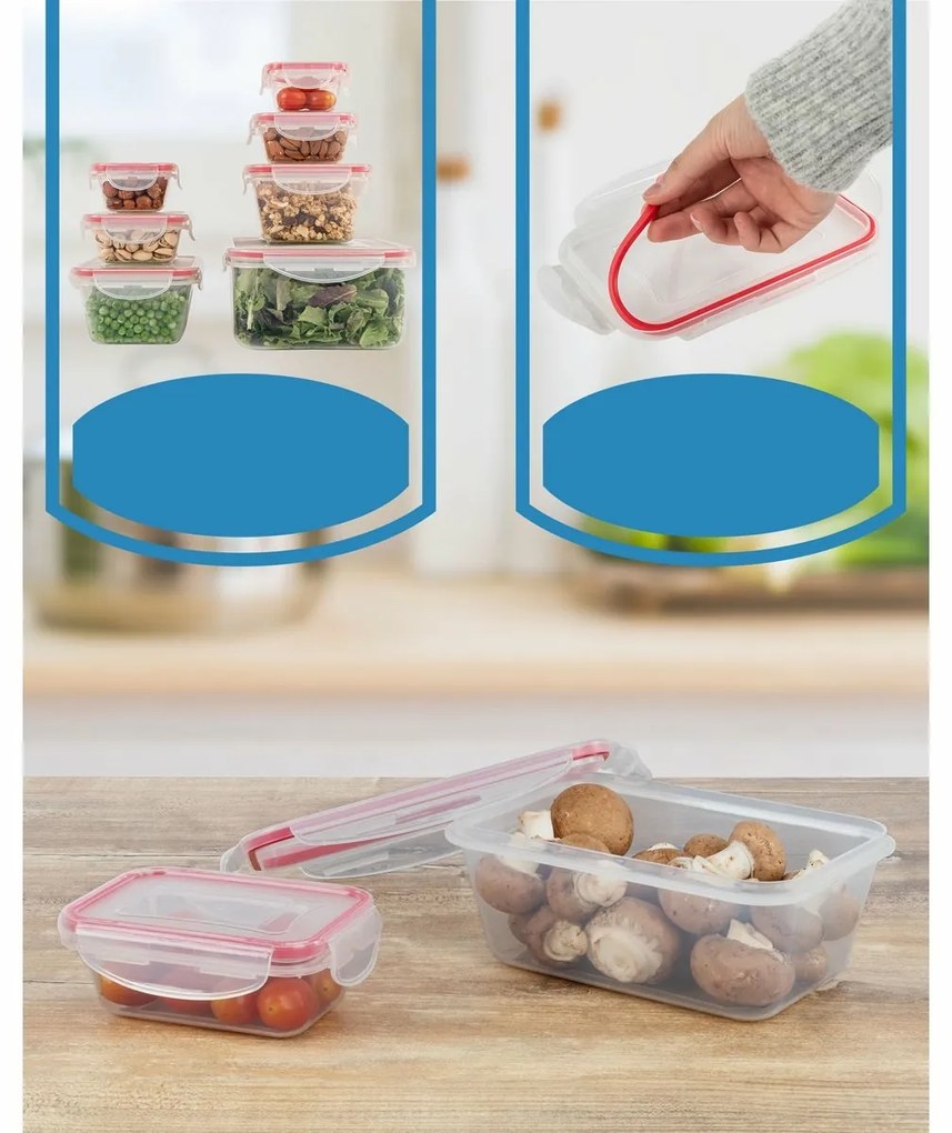 Set 7 recipiente de plastic Classbach FHD 4008