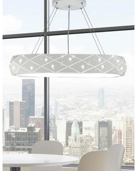 Lustră pe cablu GLANCE 5xG9/40W/230V