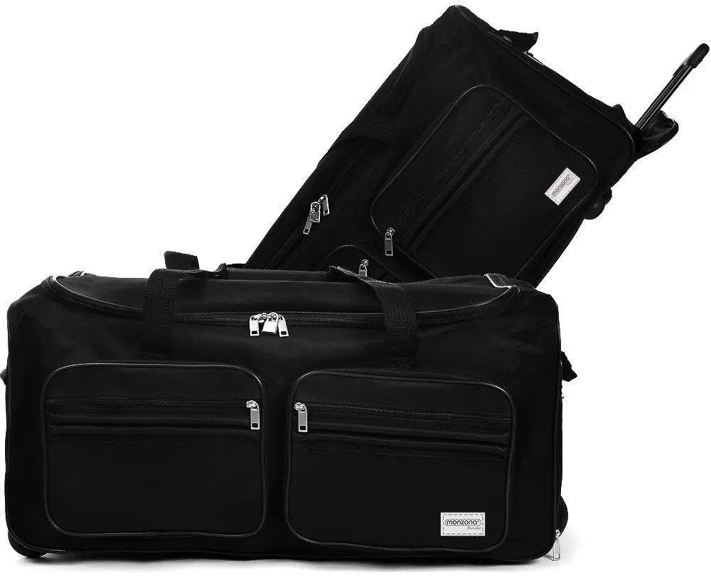 Deuba Geanta de voiaj cu roti 85 l - neagra