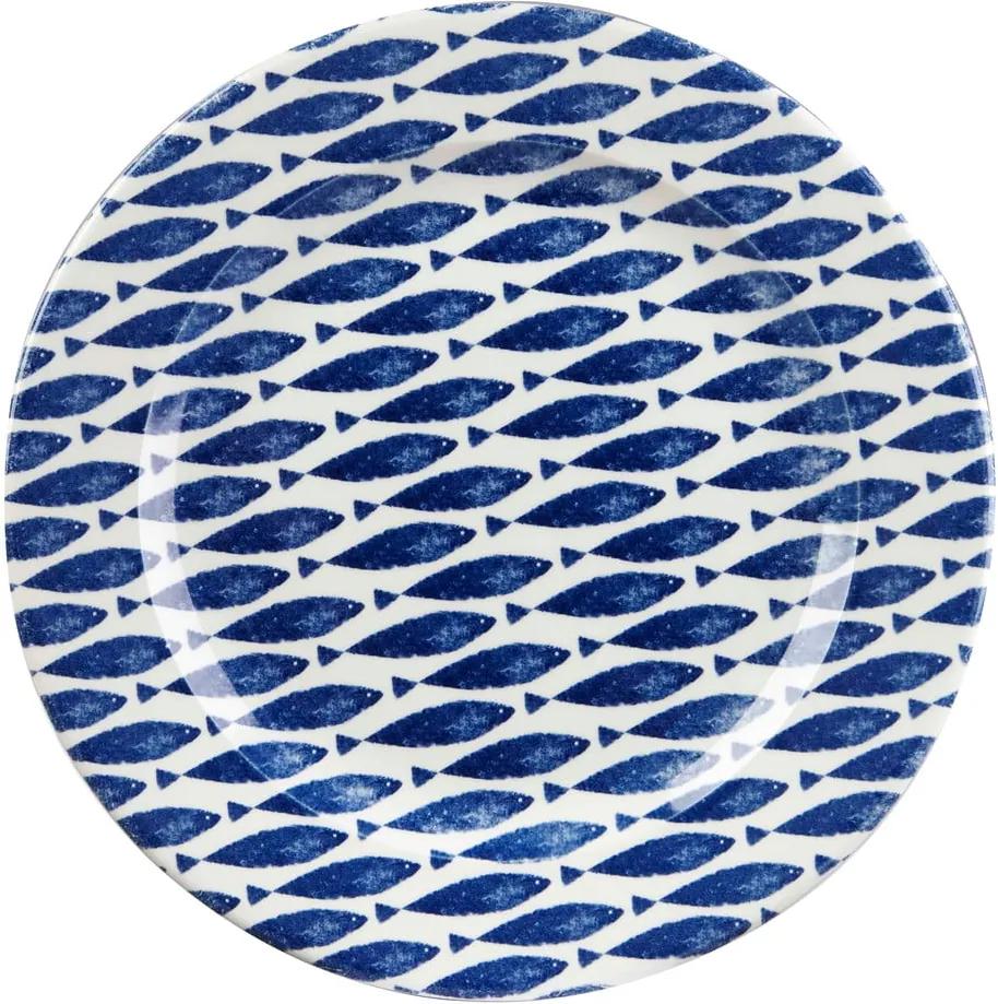 Farfurie din ceramică Churchill China Fishie Blue, ⌀ 30